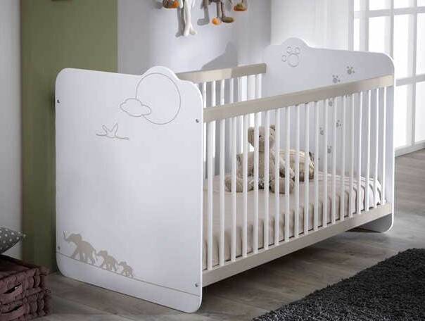 lit bebe jungle conforama